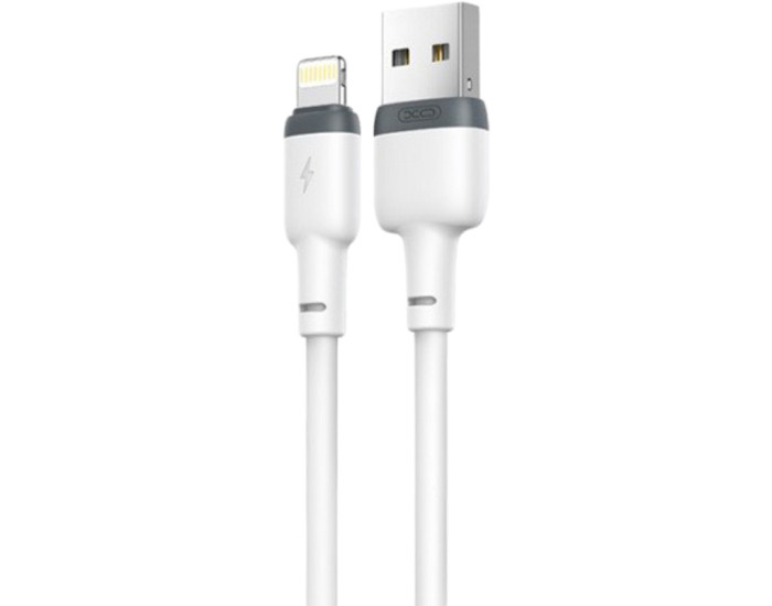Кабель USB XO NB208 Lightning (1m) (Белый/White)