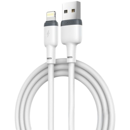 Кабель USB XO NB208 Lightning (1m) (Белый/White)
