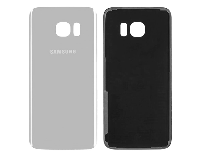 Задняя крышка для Samsung G935F Galaxy S7 Edge, серебро