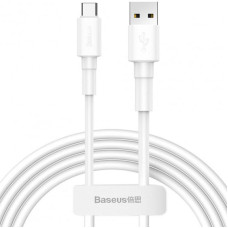 Кабель USB Baseus Mini Type-C 3A (CATSW-02) (1m) (Білий / White)