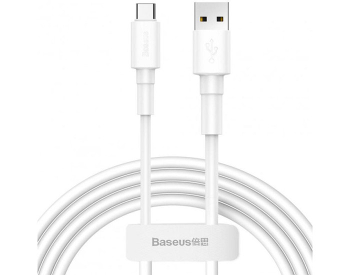 Кабель USB Baseus Mini USB to Type-C (3A/1m) White (CATSW-02)