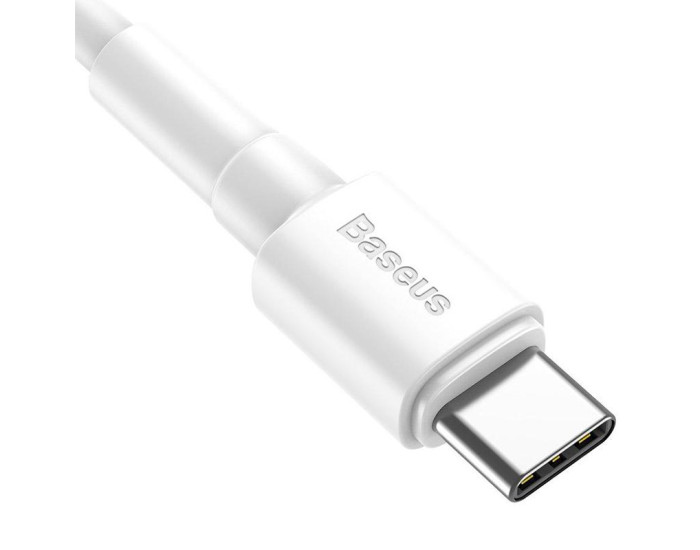 Кабель USB Baseus Mini USB to Type-C (3A/1m) White (CATSW-02)