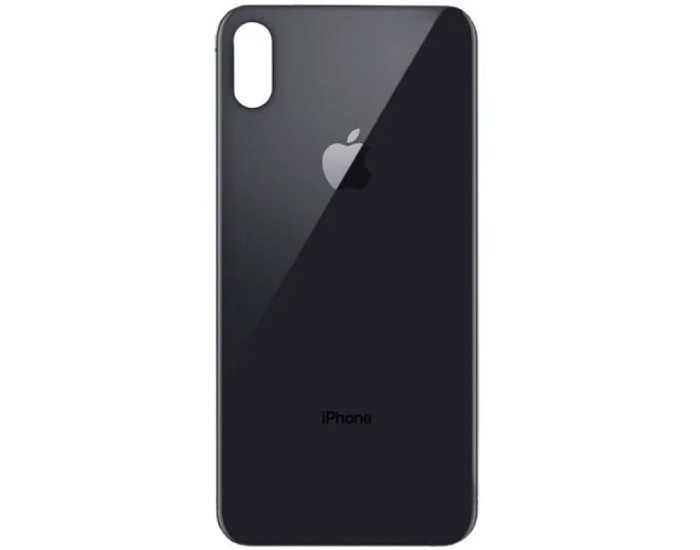 Задня панель корпуси для iPhone XS, Space Grey (Big Hole)