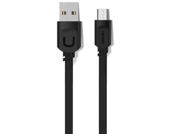 Кабель USB Usams US-SJ012 U-Trans Series USB to Micro (0.25m) Black