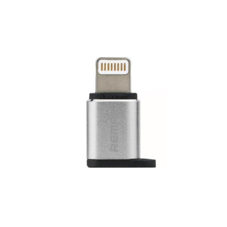 Адаптер Remax RA-USB2 Lighting  to Micro (Серый / Grey)