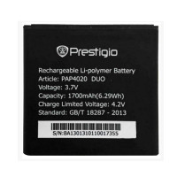 Акумулятор Prestigio PAP4020, 1700 mAh