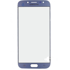 Стекло фронтальное с OCA пленкой Samsung J730 Galaxy J7 2017, голубое