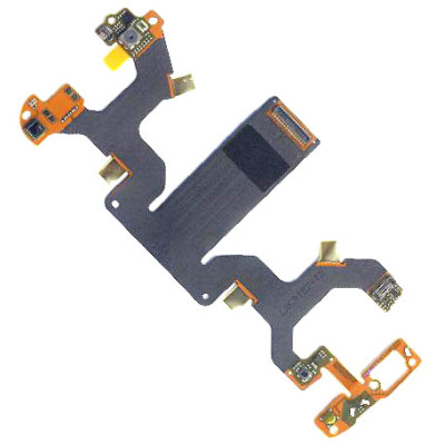 Шлейф для Nokia 1020 Lumia, кнопки включення, з компонентами