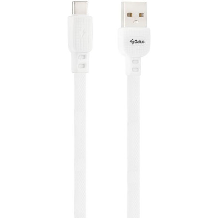 Кабель USB Gelius Pro Armor Type-C (Білий / White)