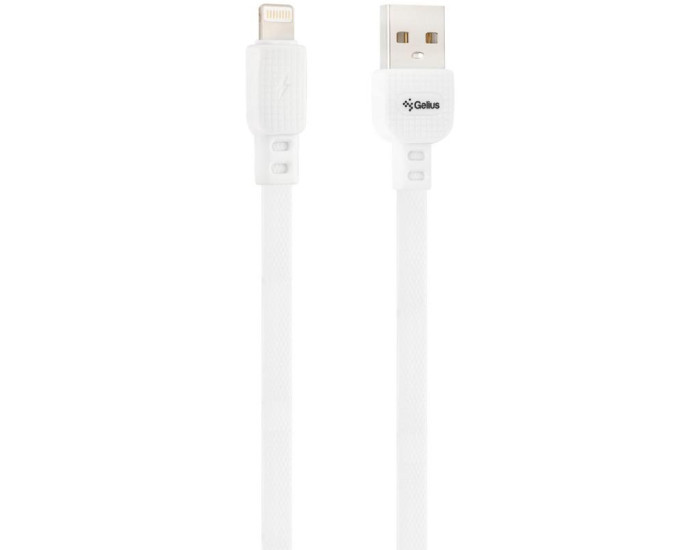Кабель USB Gelius Pro Armor USB to Lightning (Белый/White)