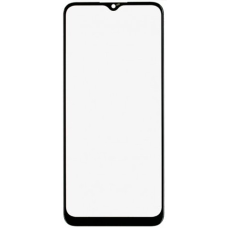 Стекло фронтальное с OCA пленкой Samsung A025  A02s/A035F/A037F/M025F/A042, черное (Класс B)