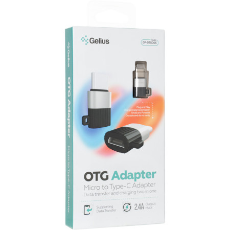 Адаптер Gelius Micro to Type-C (GP-OTG005)