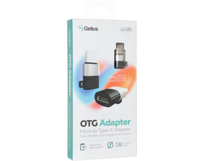 Переходник Gelius Micro to Type-C (GP-OTG005)