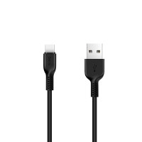 Кабель USB Hoco X13 Easy Charged Type-C 1m (черный \ Black)
