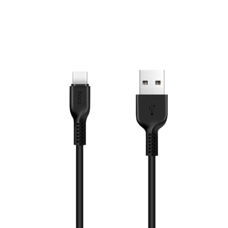 Кабель USB Hoco X13 Easy Charged Type-C 1m (черный \ Black)