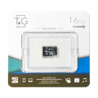 Карта памяти microSDHC 16Gb T&G (UHS-1)(Class 10)