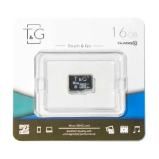 Карта памяти microSDHC 16Gb T&G (UHS-1)(Class 10)