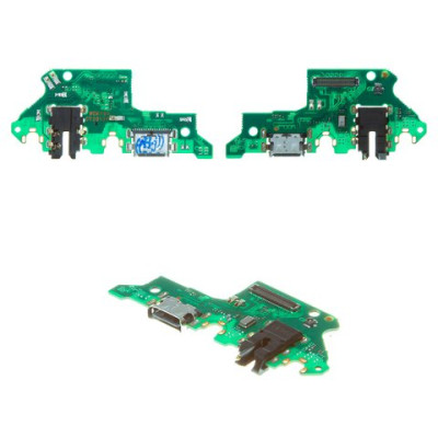 Шлейф для Honor 9x, конектора зарядки, STK-LX1