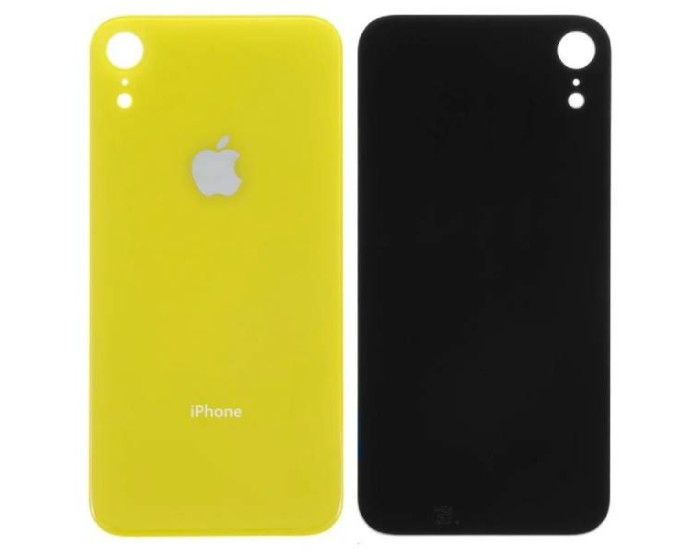 Задняя панель корпуса для iPhone XR, черный, Big Hole