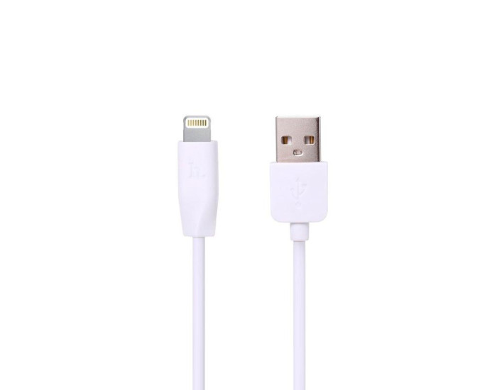 Кабель USB Hoco X1 USB to Lightning (2.1A/1m) White