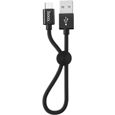 Кабель USB Hoco X35 Premium Micro (0.25m) (черный \ Black)