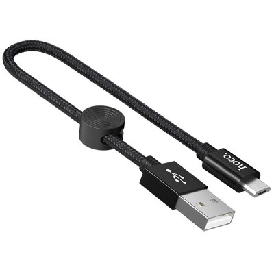 Кабель USB Hoco X35 Premium Micro (0.25m) (черный \ Black)