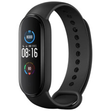 Ремешок для Xiaomi Mi Band 5/6 Silicone Black (Класс B)
