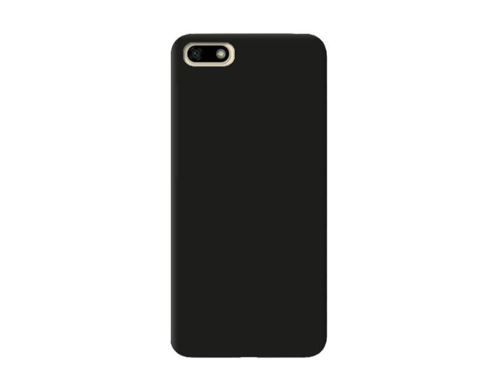 Чехол-силикон Leather Huawei Y6 Prime 2018 Black