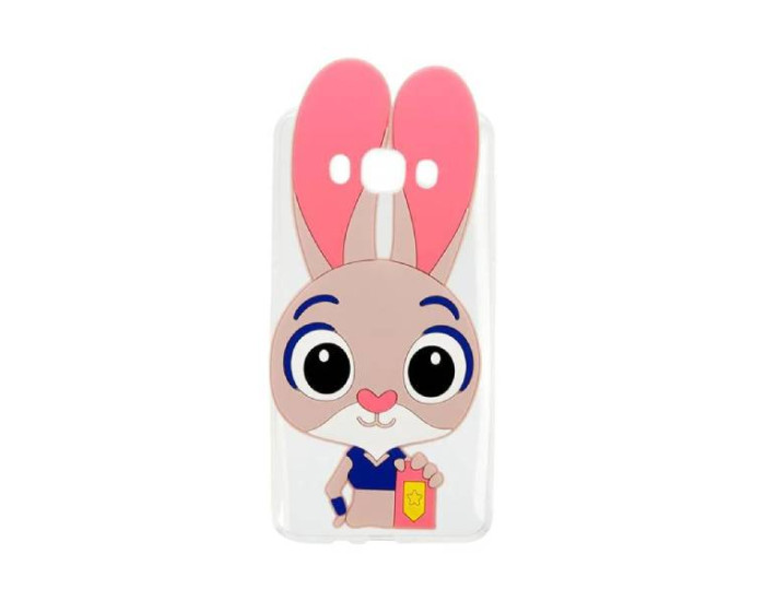 Чехол-силикон Зверополис Meizu M5s Rabbit