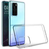 Чехол-силикон Ultra Thin Huawei P40 Clear (Класс А)