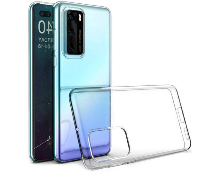 Чехол-силикон Ultra Thin Huawei P40 Clear