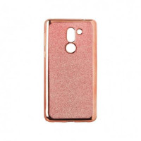 Чехол-силикон Remax Glitter Huawei Y5 2017 Pink