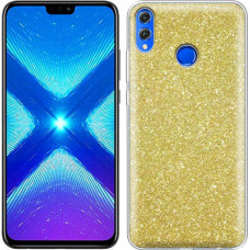 Чехол-силикон Twins Glitter Huawei Honor 9 Gold