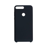 Чехол-силикон Original Silicon Huawei Y7 Prime Black