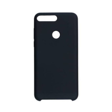 Чехол-силикон Original Silicon Huawei Y7 Prime Black