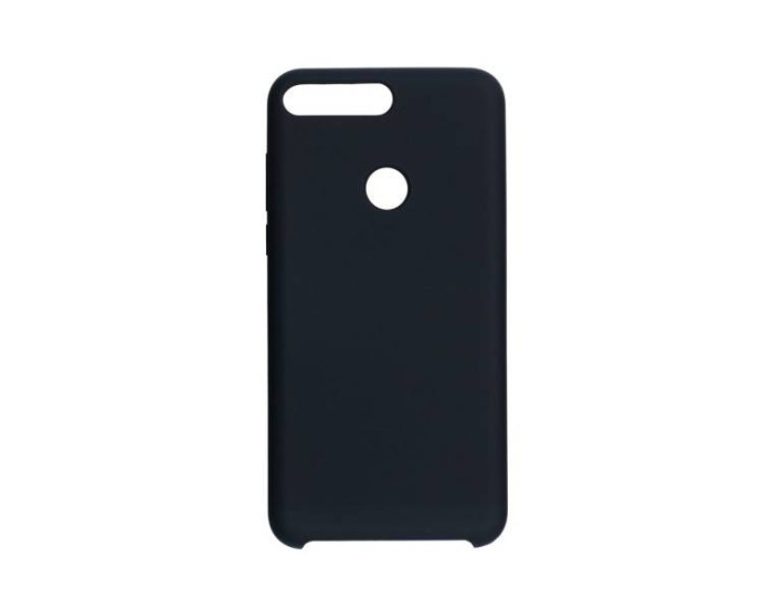 Чехол-силикон Original Silicon Huawei Y7 Prime Black