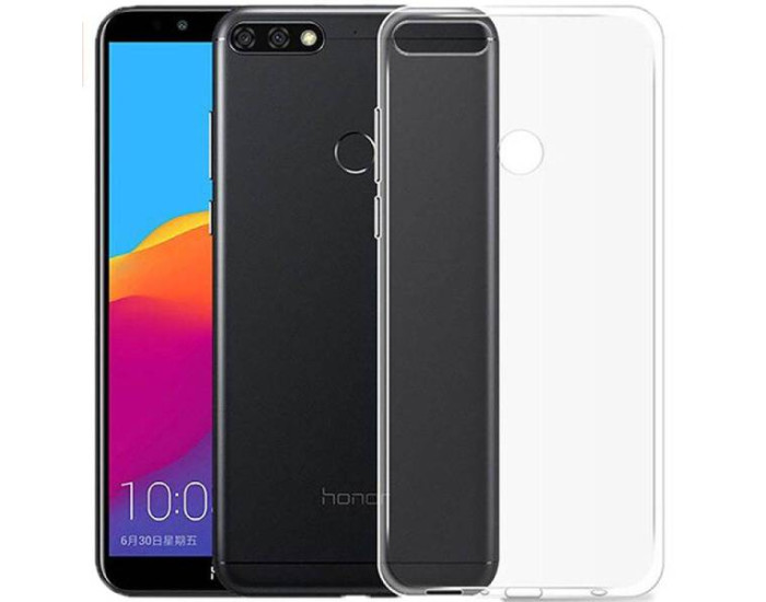 Чехол-силикон Ultra Slim Huawei Y7 Prime Clear