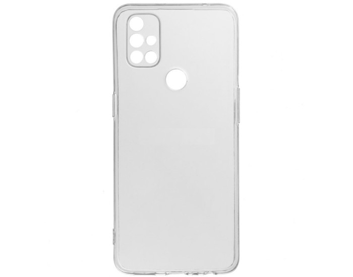 Чохол-силікон Epic Transparent 1,5mm Full Camera OnePlus Nord N10 5G, Прозорий