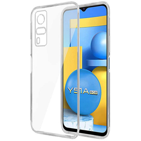 Чехол-силикон TPU Epic 1,5mm Full Camera для Vivo Y51a, Прозрачный