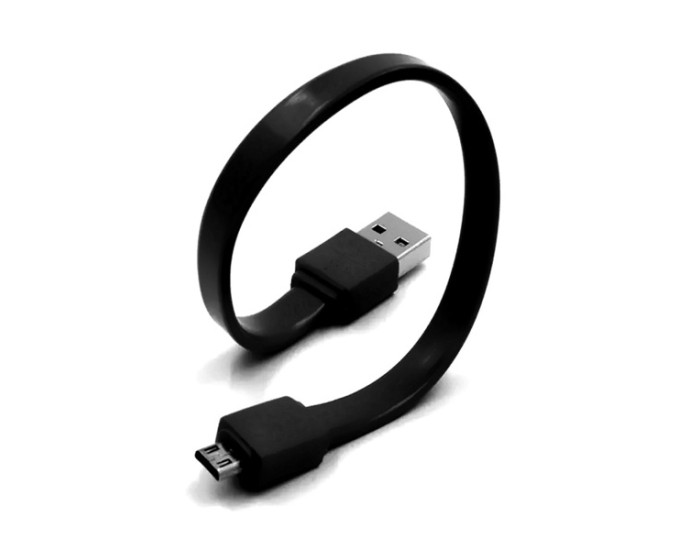 Кабель USB to Micro (20см) рифленый