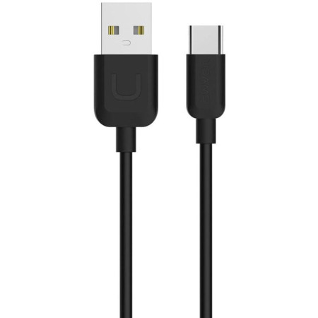 Кабель USB Usams TCXD2501 Type-C  Cable-U Turne 0.25m (черный \ Black)