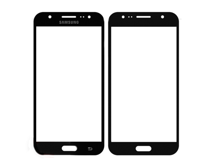 Стекло фронтальное Samsung J700F J7, черное