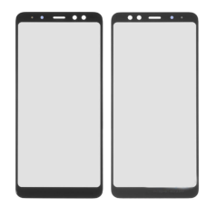 Стекло фронтальное Samsung A530F A8 2018, черное