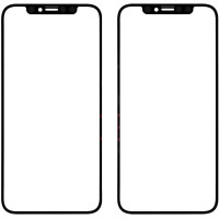Стекло фронтальное с OCA-пленкой iPhone XS Max, черное