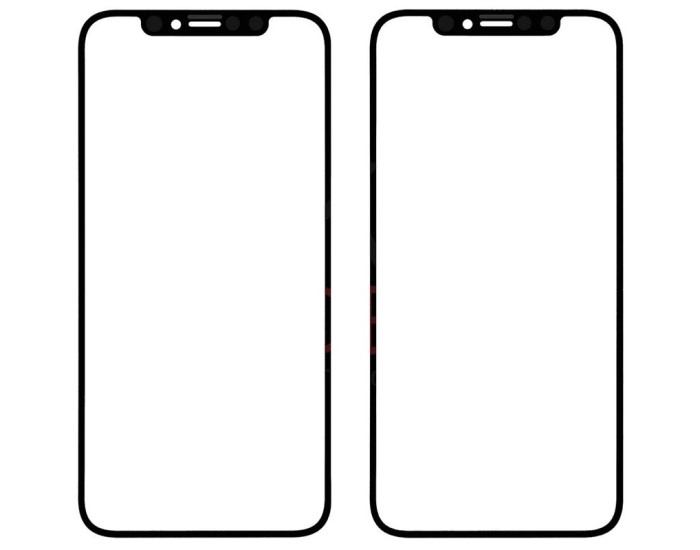 Скло фронтальне з OCA-пленкой iPhone XS Max, чорне