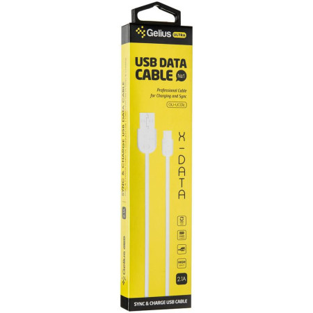 Кабель USB Gelius Pro Ultra X-Data GU-UC01t Type-C (черный \ Black)