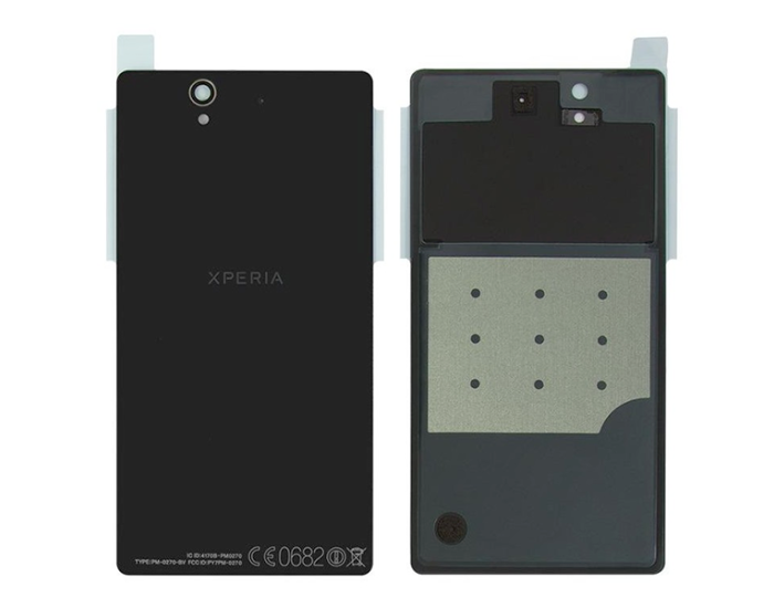 Задняя панель корпуса для Sony C6602 L36h Xperia Z, C6603 L36i Xperia Z, C6606, черная