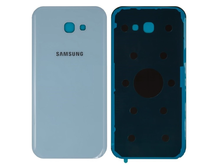 Задняя панель корпуса для Samsung A720F Galaxy A7 2017, голубая