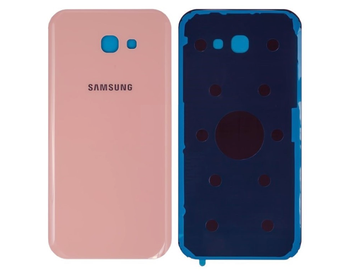 Задняя панель корпуса для Samsung A720F Galaxy A7 2017, розовая