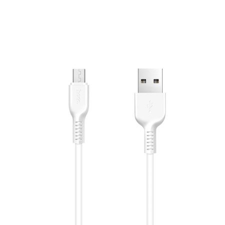 Кабель USB Hoco X13 Easy Charged Micro (1m) (Белый / White)